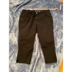 DKNY Jeans Women's Black Culotte Capris Size 14 Casual Wear
